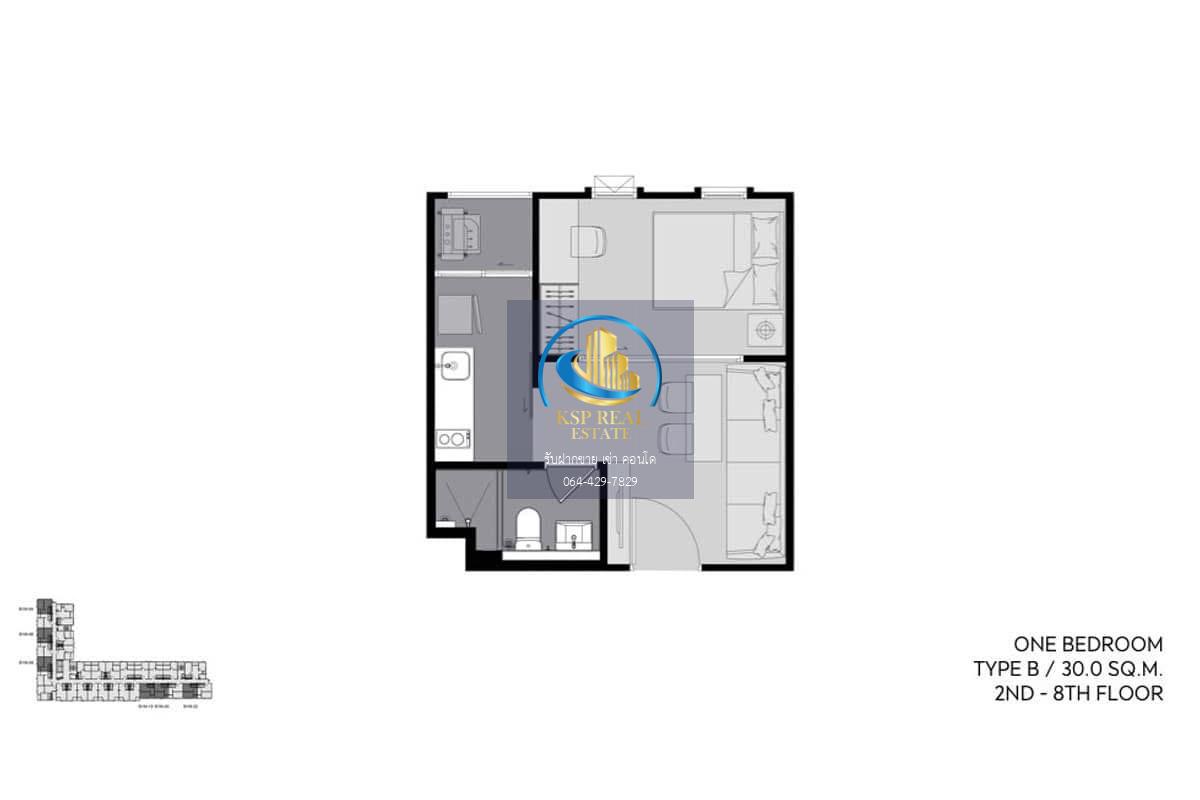 🔥ขาย คอนโด : Aspire Asoke-Ratchada