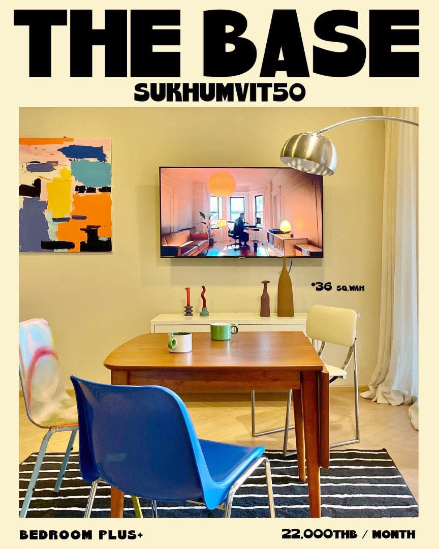 ให้เช่า คอนโด : The Base Sukhumvit 50